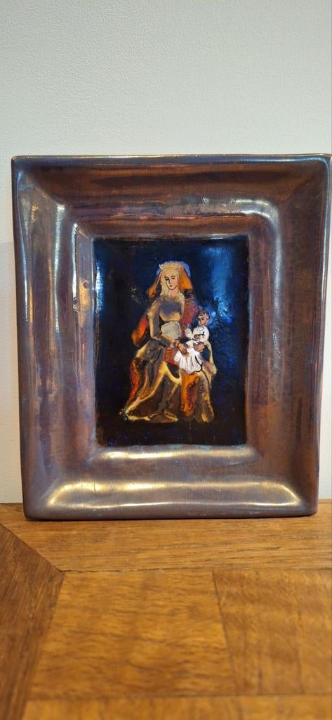 Plaque en céramique Michel Folscheid, Enlèvement ou Envoi