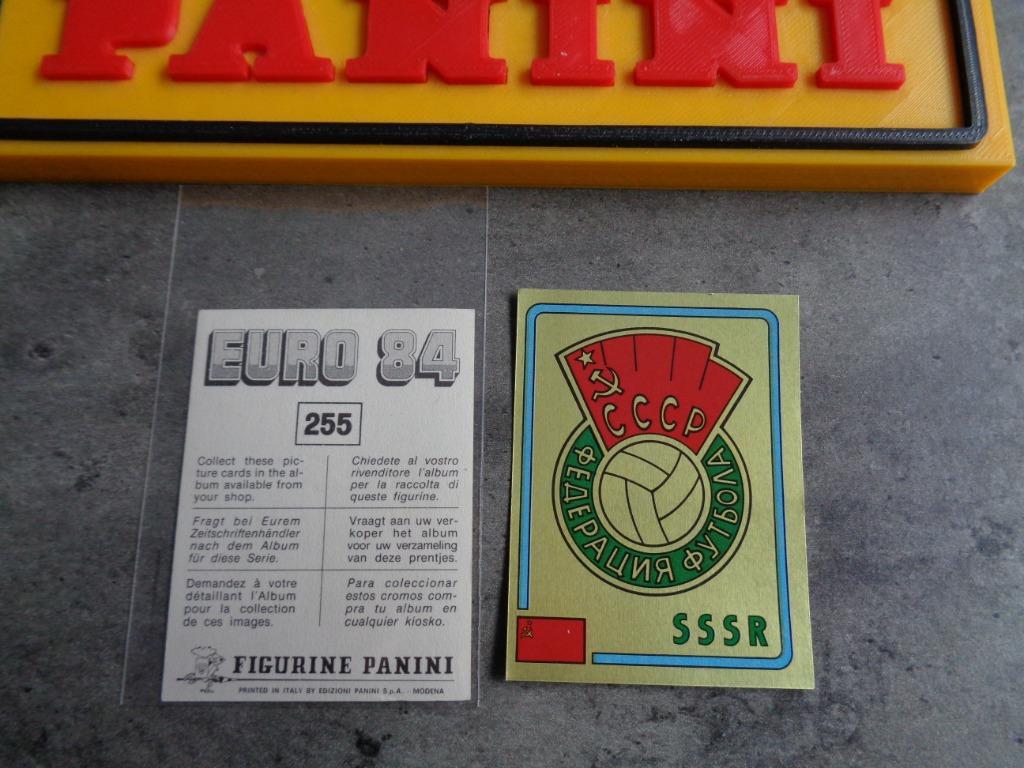 PANINI AUTOCOLLANT DE FOOTBALL EURO 84 CE EMBLÈME N 255 BAD, Hobby & Loisirs créatifs, Autocollants & Images, Autocollant, Enlèvement ou Envoi
