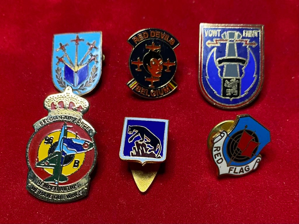 Épingles Force aérienne belge, Collections, Enlèvement ou Envoi, Neuf, Écusson, Insigne ou Logo