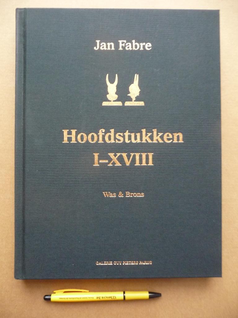 JAN FABRE : KUNSTBOEK "HOOFSTUKKEN I-XVIII", Ophalen of Verzenden, Nieuw, Beeldhouwkunst