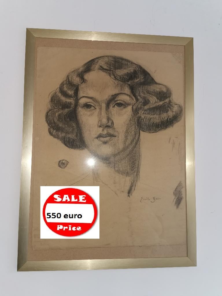 Œuvre unique d'Emile Baes, Antiquités & Art, Art | Peinture | Classique, Enlèvement