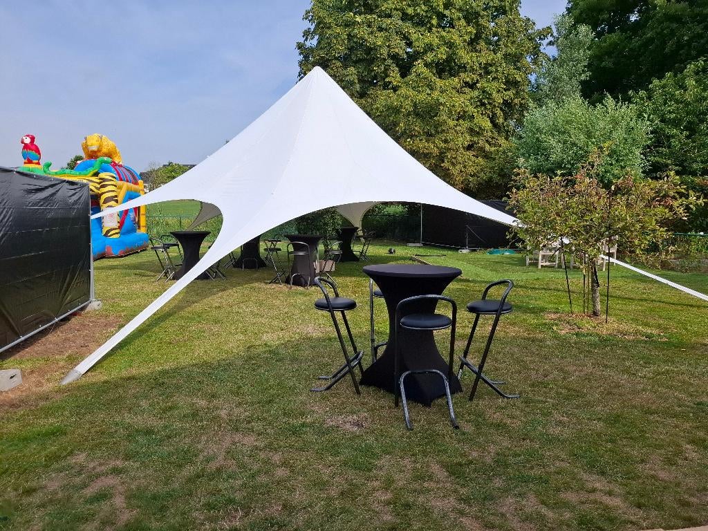 verhuur  Starshade Stertent diameter 16m Party Eyecatcher, Ophalen, Zo goed als nieuw