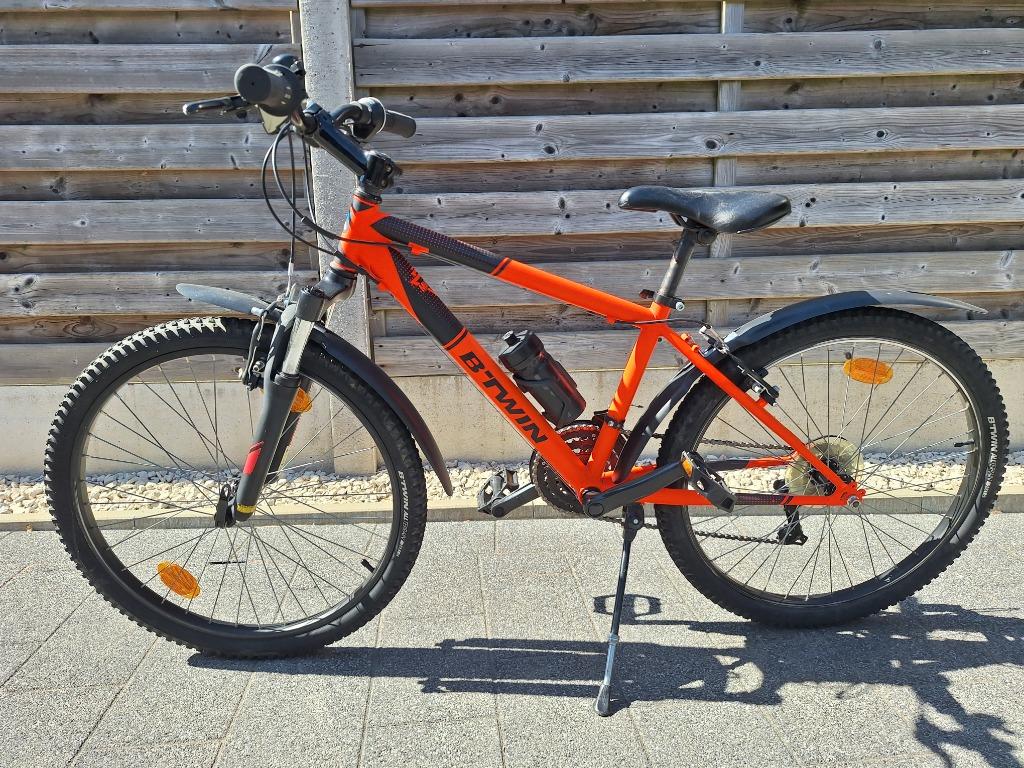 Mountainbike Rockrider 500 - Oranje kleur, Hardtail, Ophalen, Zo goed als nieuw, Overige merken