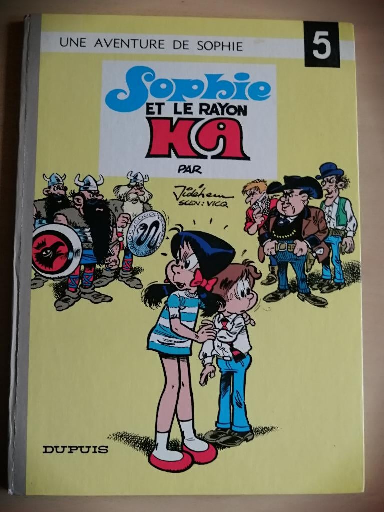 BD Sophie tome 5. Sophie et le rayon Kâ de Jidéhem E.O.1971, Livres, BD, Une BD, Enlèvement ou Envoi, Jidehem