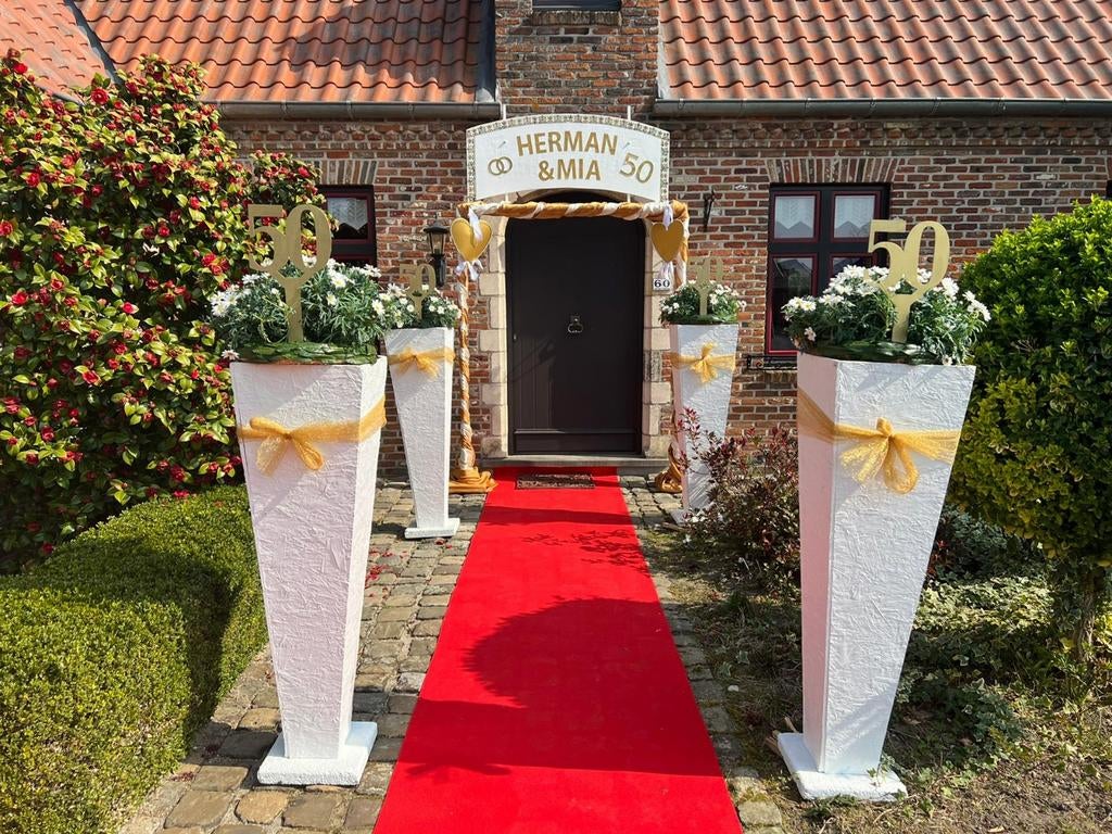 Te huur: Versiering 50jaar huwelijk, Hobby en Vrije tijd, Ophalen