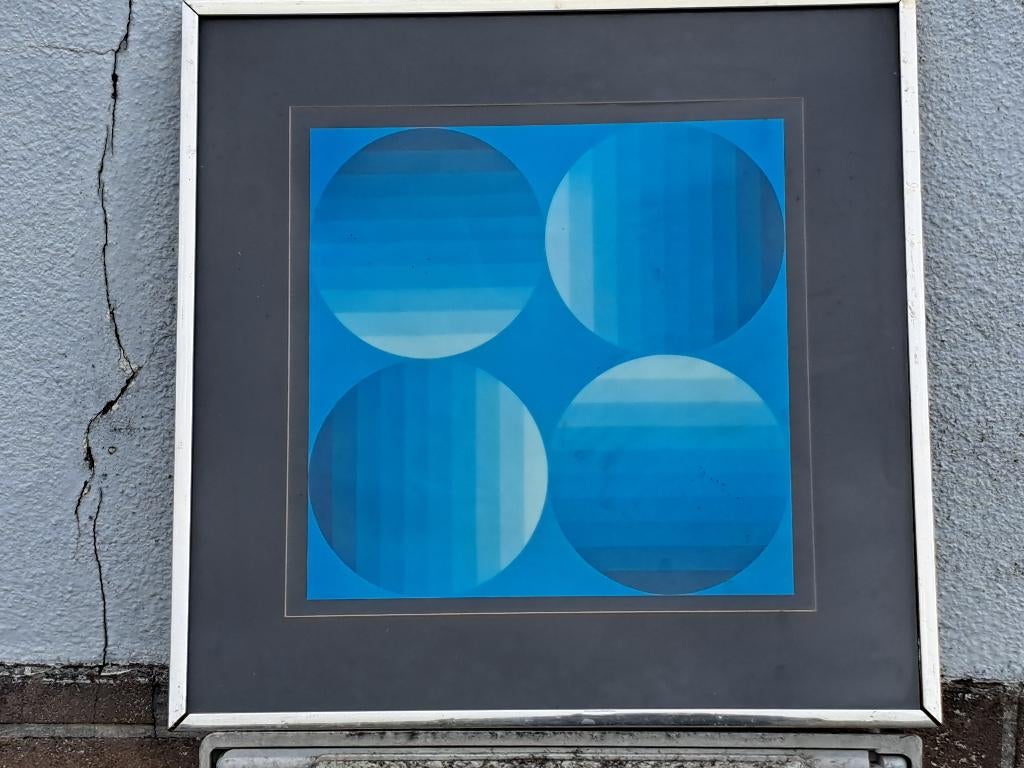 lithographie de vasarely, Antiquités & Art, Enlèvement ou Envoi