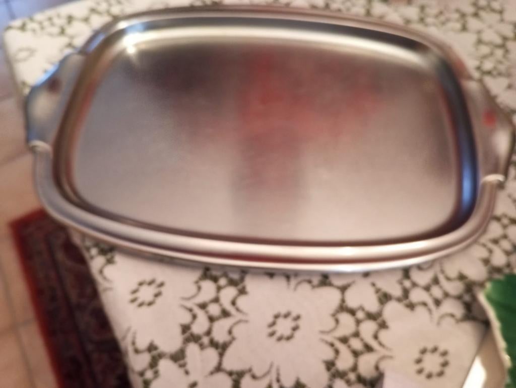 Plat en acier inoxydable, acier inoxydable, parfait état, Enlèvement ou Envoi