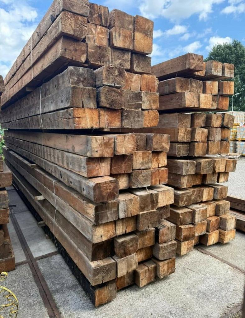 OUD GEBINTEN- ANTIEKE BALKEN 170X210MM, Ophalen of Verzenden, Nieuw, Overige vormen, Overige materialen