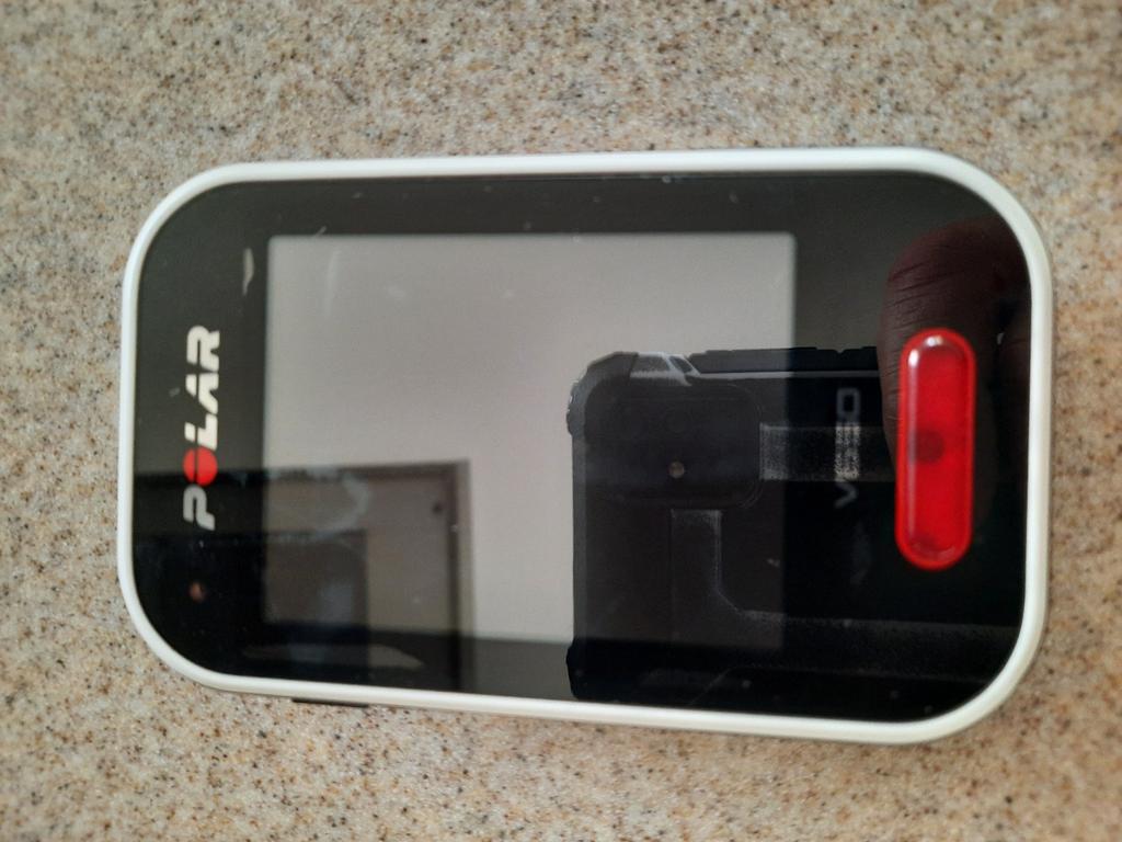 polar V650 met mount en hartslagmeter, Ophalen, Hartslagsensor, Zo goed als nieuw