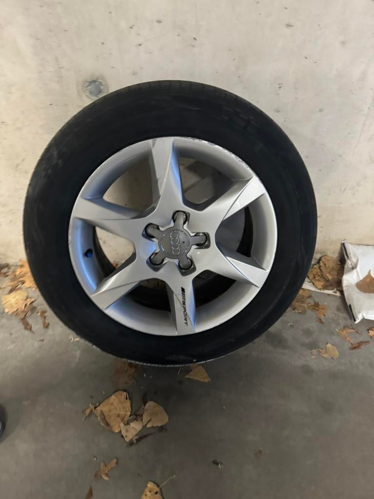 4 jantes audi a6 , a4, Autos : Pièces & Accessoires, Enlèvement, Jante(s)