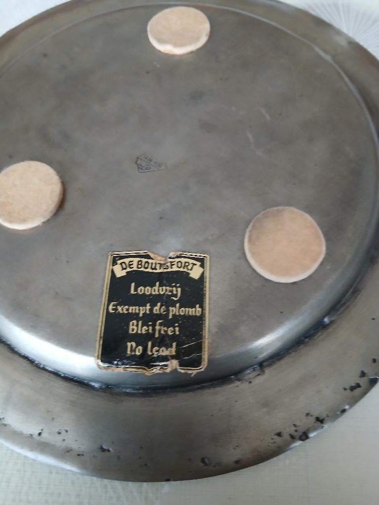 Zinken sierpot, Huis en Inrichting, Stoffering | Gordijnen en Lamellen, Ophalen, Minder dan 50 cm, Minder dan 100 cm, Klasiek