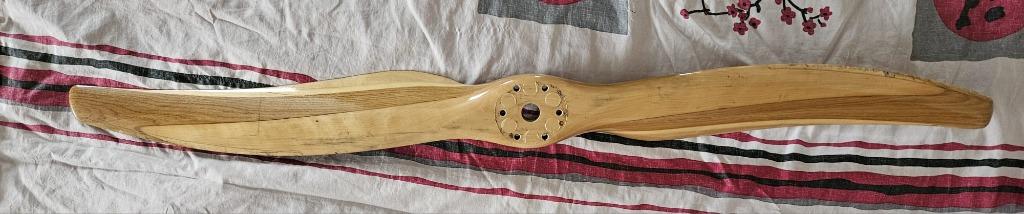 Hélice en bois, Enlèvement, Utilisé