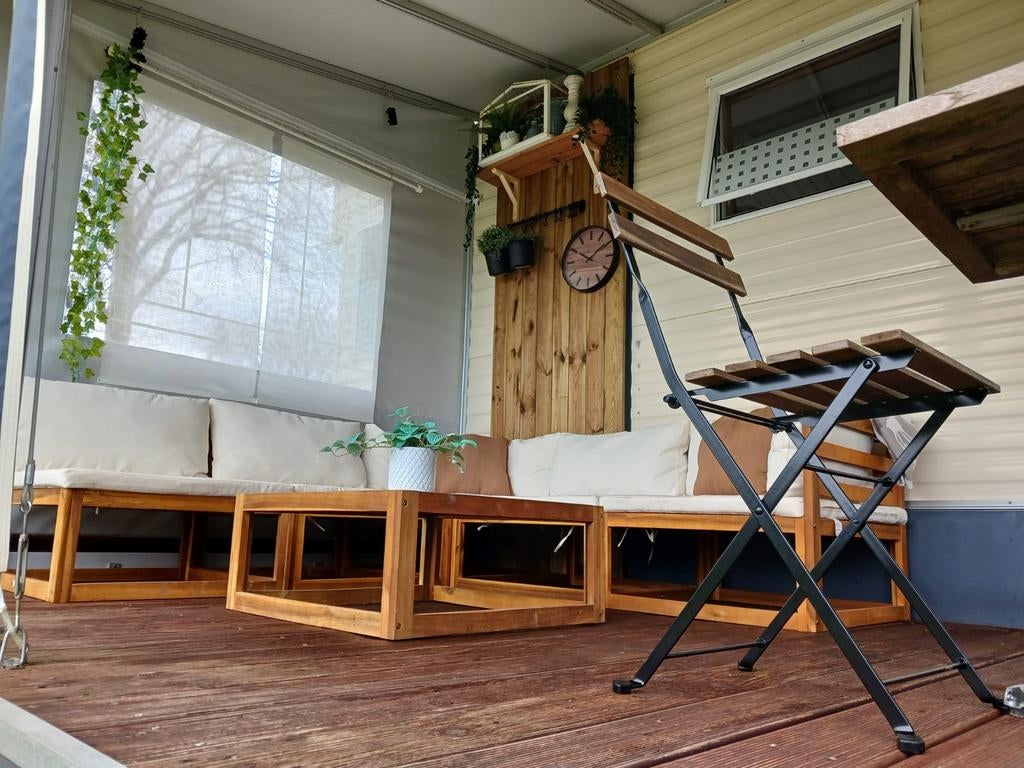 Stacaravan Olloy-sur-Viroin, eigen vakantieplekje, Caravans en Kamperen, Stacaravans