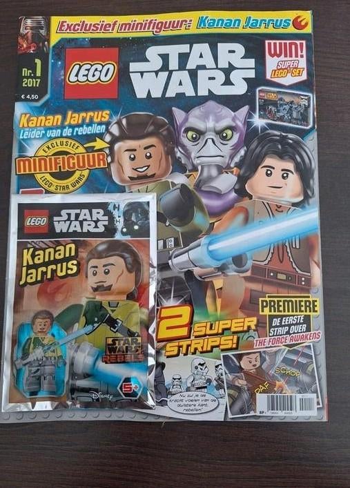 Lego Star Wars tijdschrift n1 uit 2017, Livres, Enlèvement ou Envoi, Neuf
