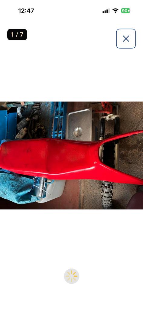 Zadel Honda VFR750 F, Ophalen of Verzenden, Gebruikt