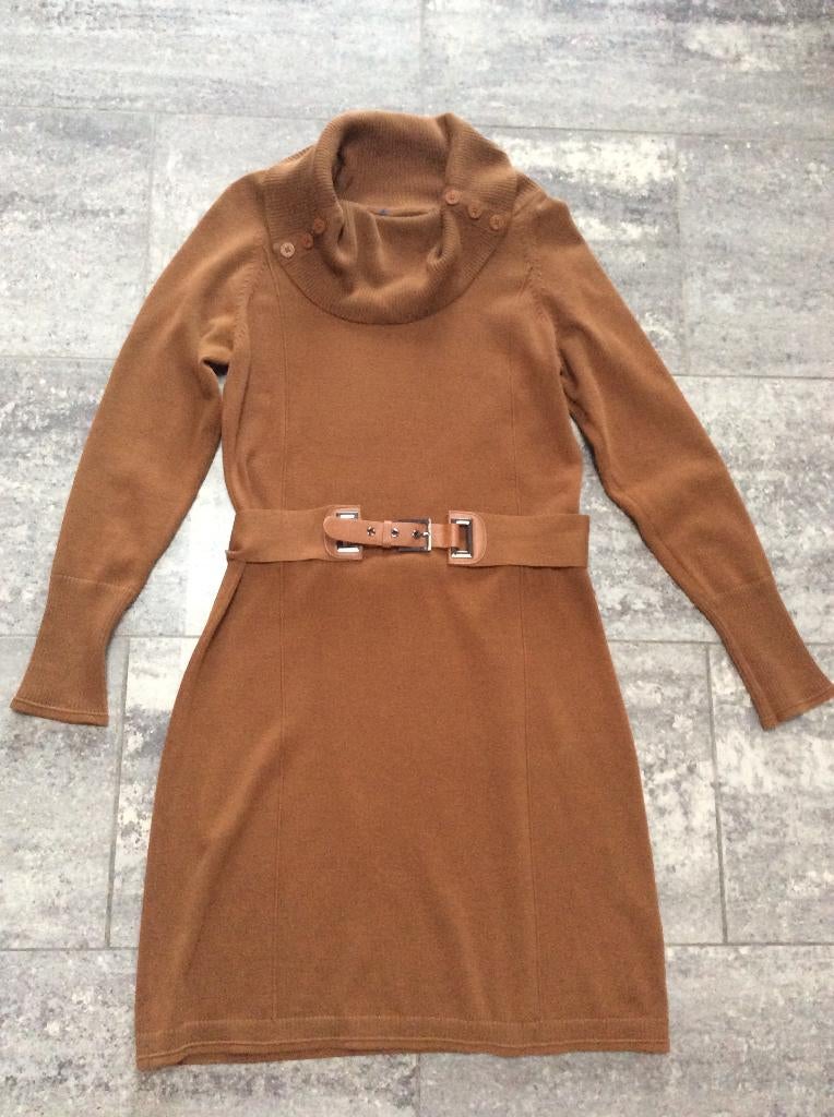 Jurk Terre Bleue 38/40, Kleding | Dames, Jurken, Maat 38/40 (M), Bruin, Terre Bleue, Ophalen of Verzenden