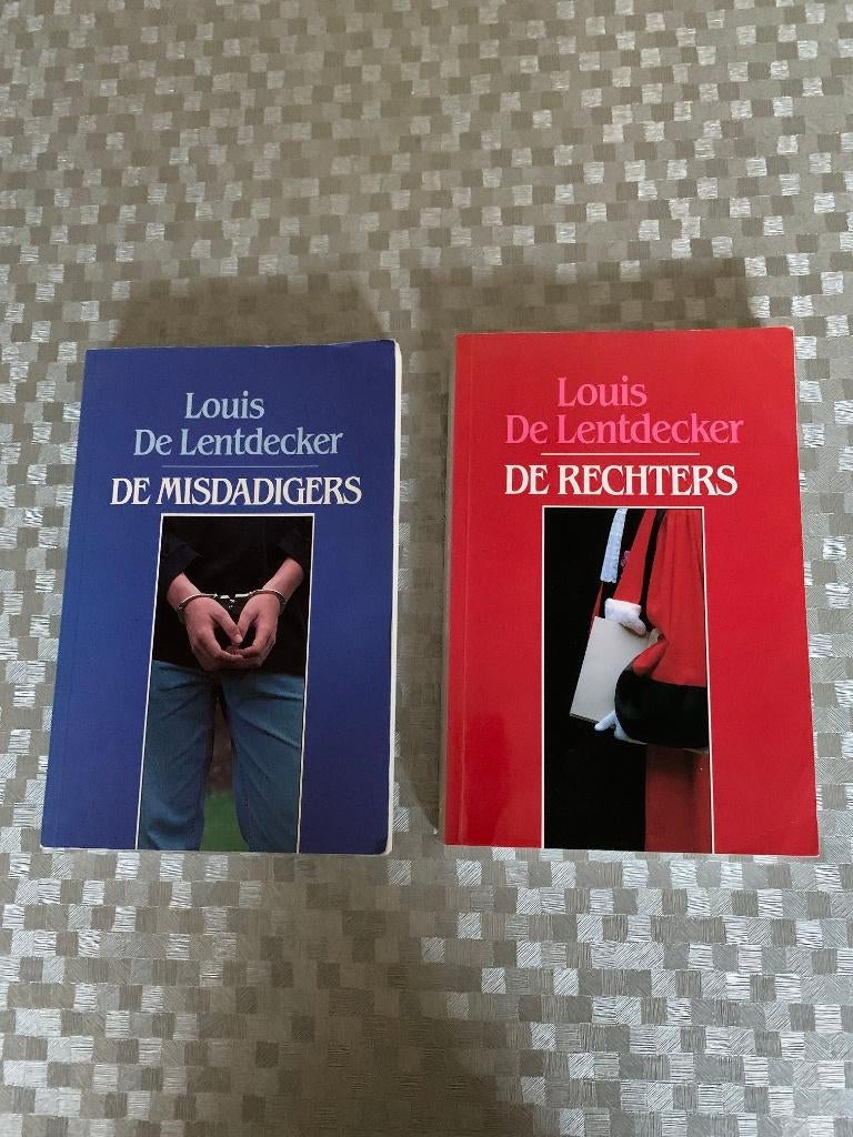 Louis De Lentdecker: De misdadigers, De rechters als NIEUW, Boeken, Ophalen of Verzenden, Zo goed als nieuw, Juridisch en Recht
