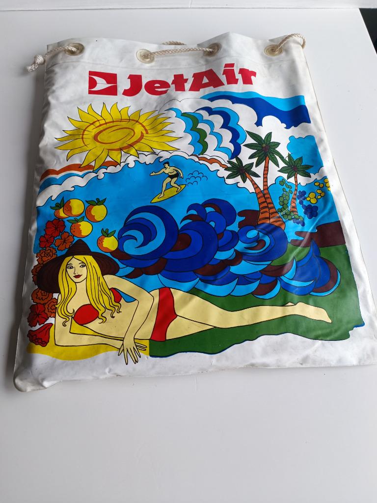 Matelas gonflable vintage Jet Air – piscine, Collections, Enlèvement ou Envoi