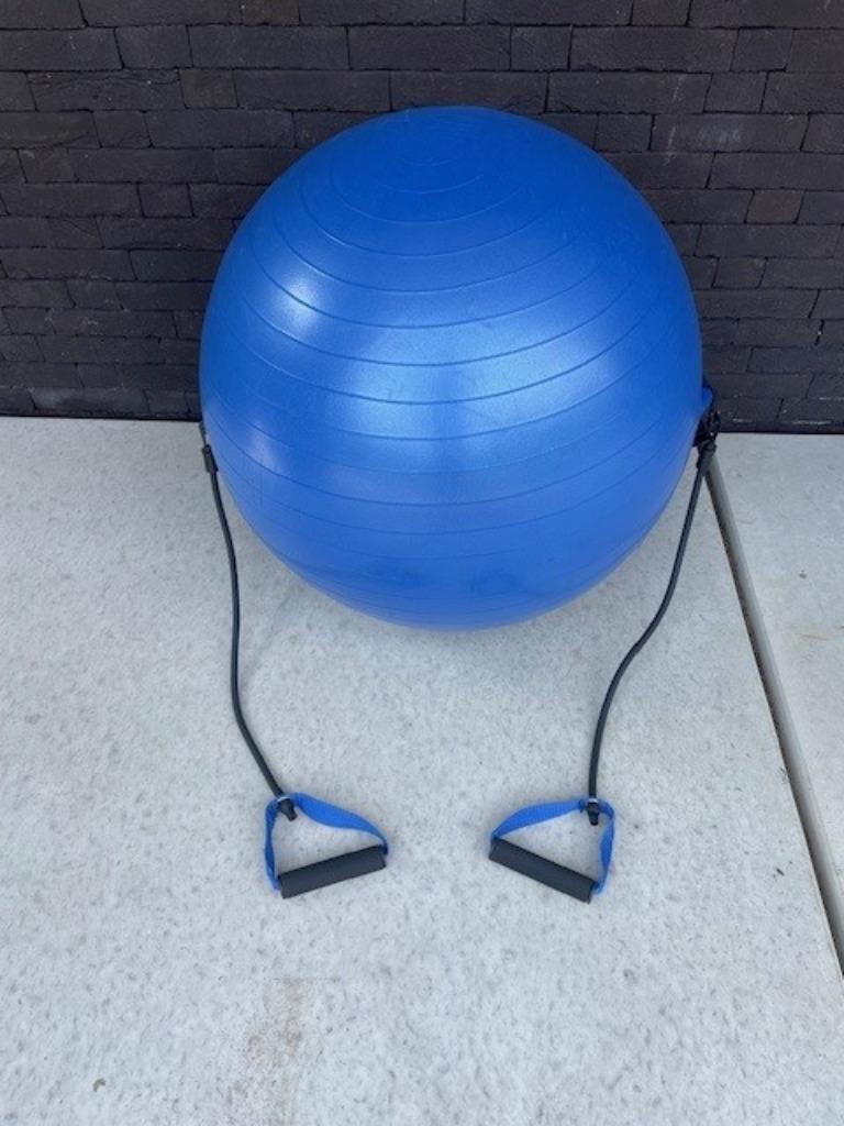 Gymnastiekbal met expanders, Ophalen, Zo goed als nieuw, Overig
