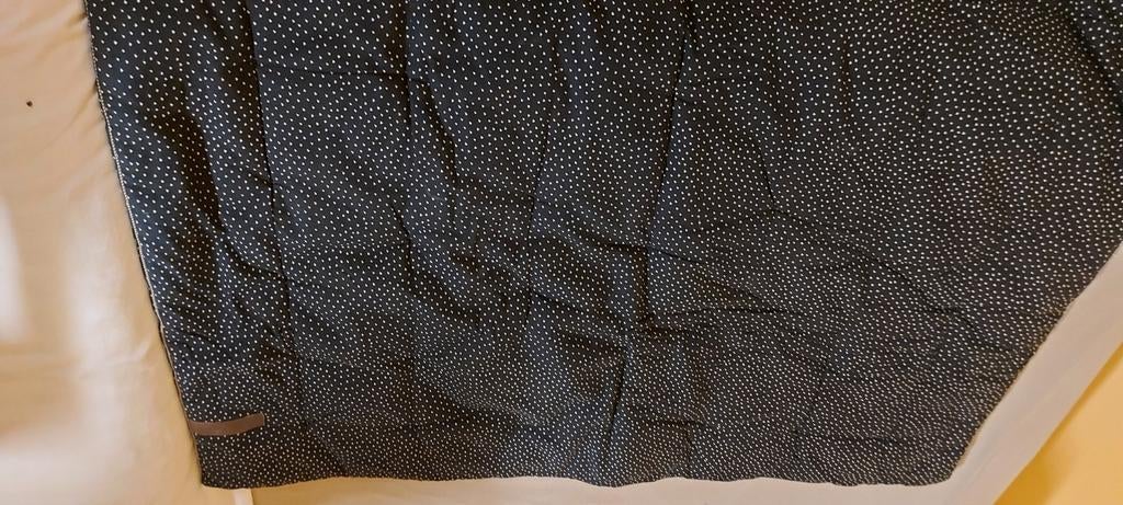 Zwarte met kleine witte stipjes parklegger, Enlèvement ou Envoi, Comme neuf