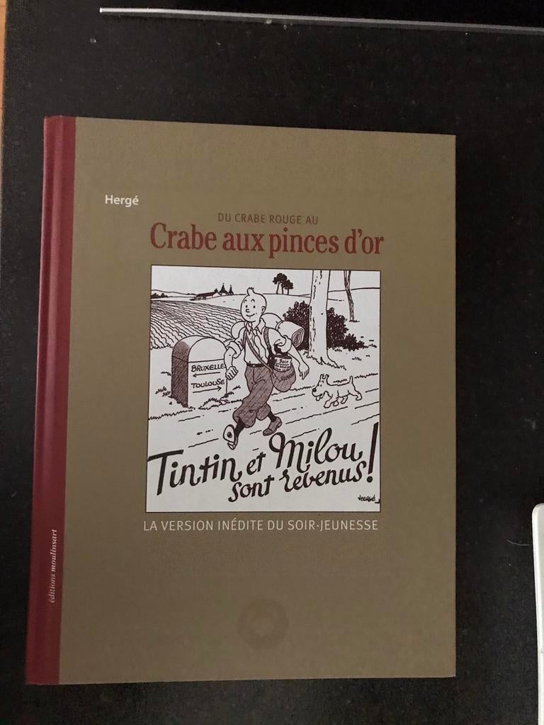 Tintin le crabe aux pinces d’or édition le soir, Collections, Enlèvement ou Envoi, Utilisé