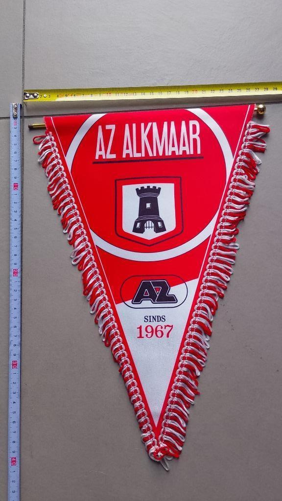 vaandel wimpel AZ Alkmaar, Verzamelen, Ophalen of Verzenden