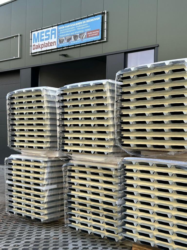 Ecodakplaten 3cm  20.65€ Alles exc btw, Doe-het-zelf en Bouw, Dakplaat of Dakpanplaat, Overige kleuren, Nieuw, Ophalen of Verzenden