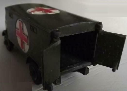 Originele Militaire Ambulance uit 1956, Enlèvement