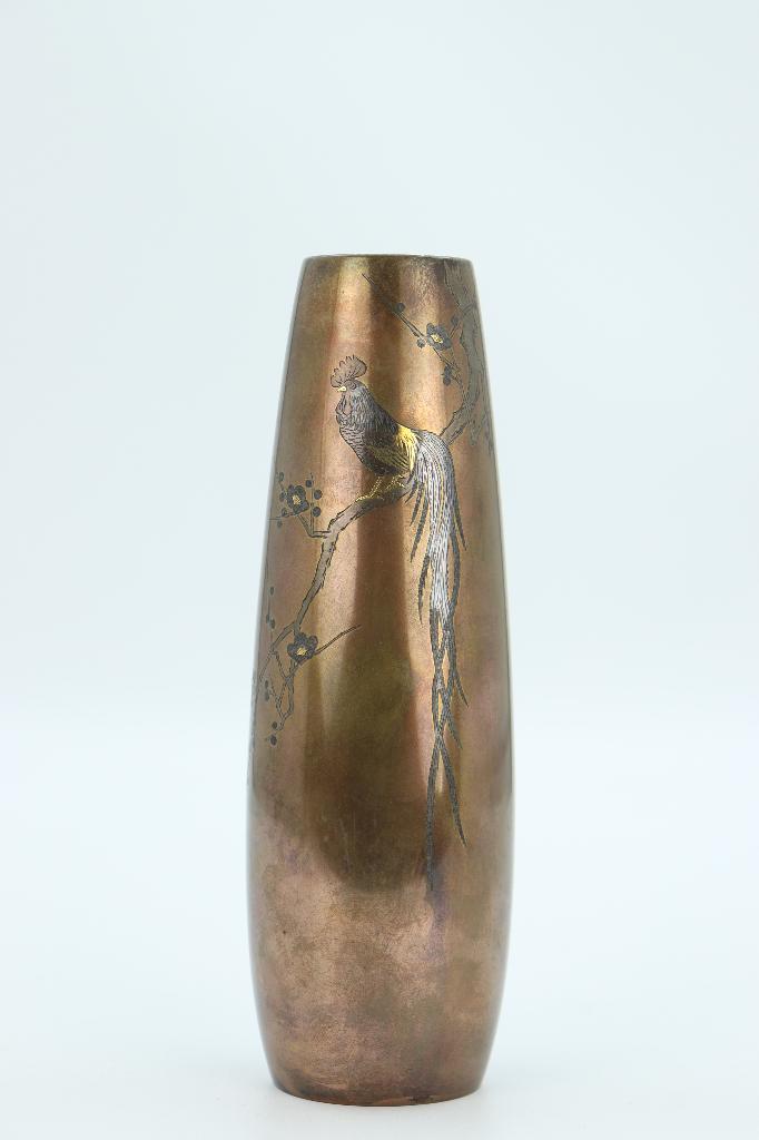 Japanse bronzen vaas, Ophalen of Verzenden