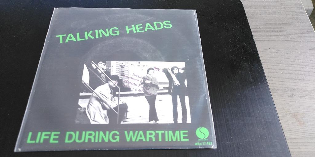 SINGEL TALKING HEADS---LIFE DURING WARTIME---, Enlèvement ou Envoi, Single, Utilisé, Pop