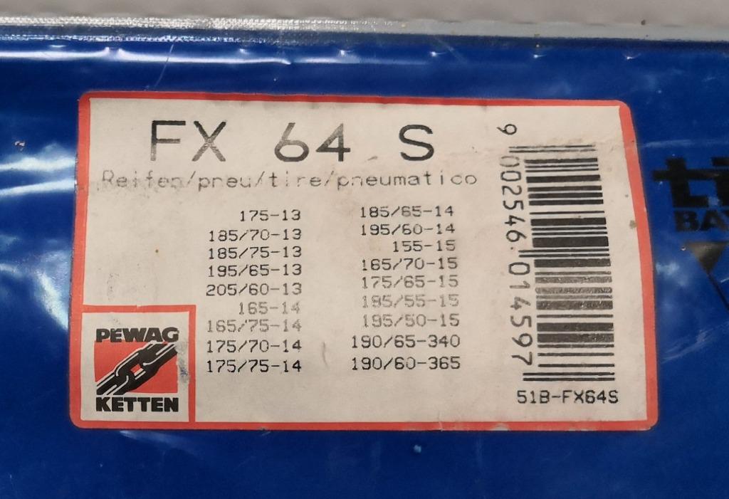 CHAINE PNEU HIVER, Enlèvement, Utilisé