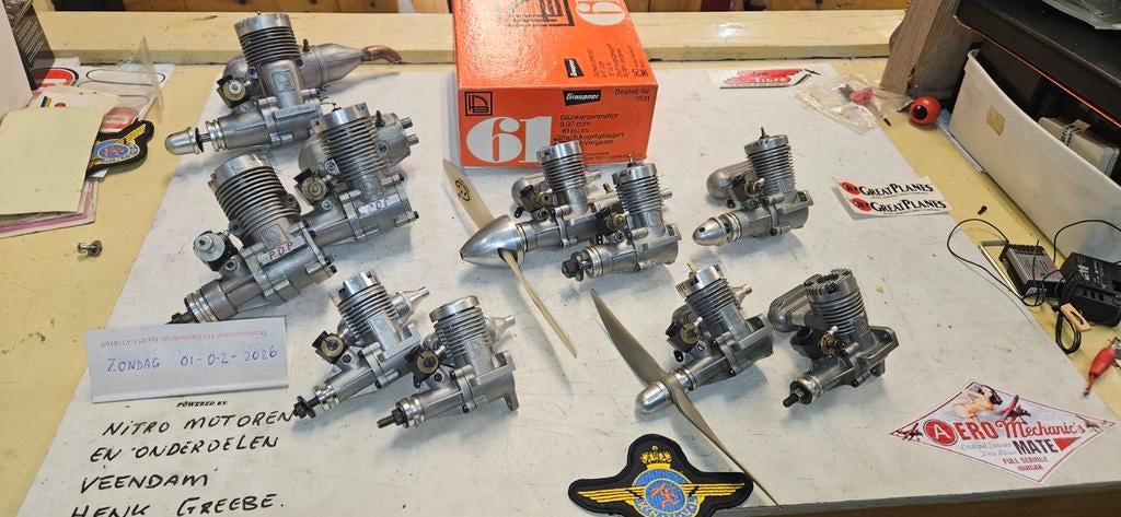 HB motoren en onderdelen, Ophalen of Verzenden, Zo goed als nieuw, Nitro, RTF (Ready to Fly)