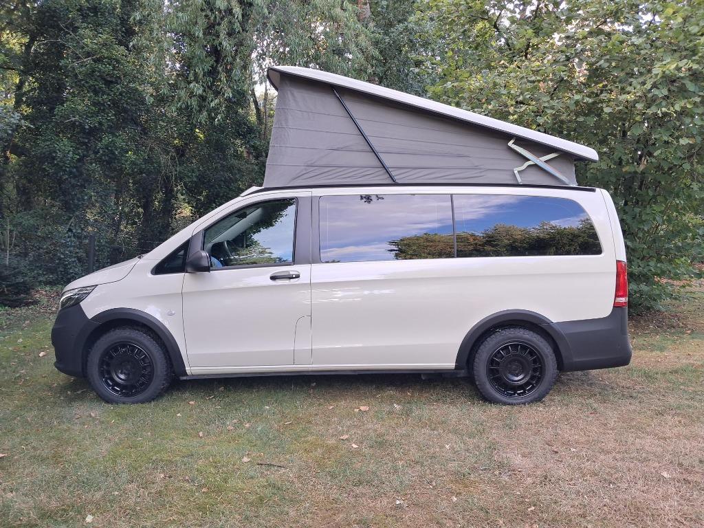 Mercedes 4x4 marco polo, Caravans en Kamperen, Mobilhomes, Automaat, Mercedes-Benz, Bedrijf, Diesel