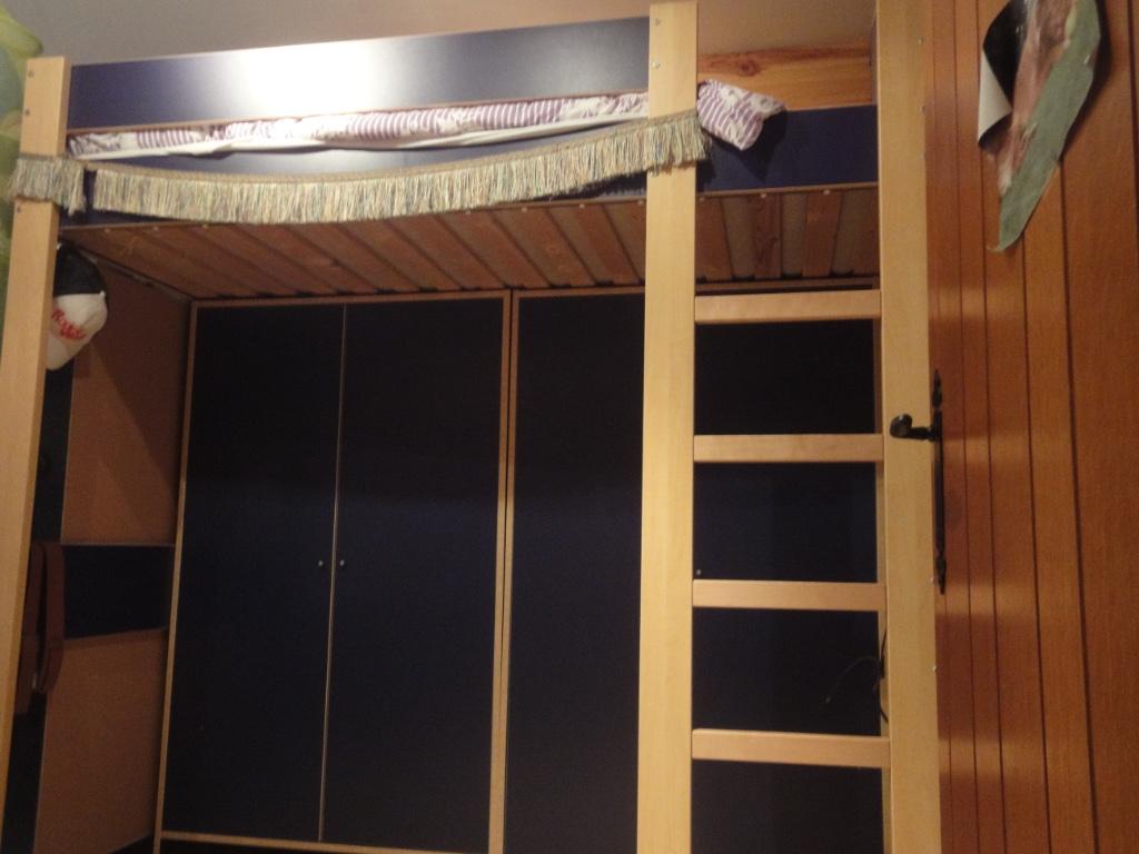 Hoogslaper Robin van Ikea, Enlèvement, Utilisé, Une personne, Lit mezzanine