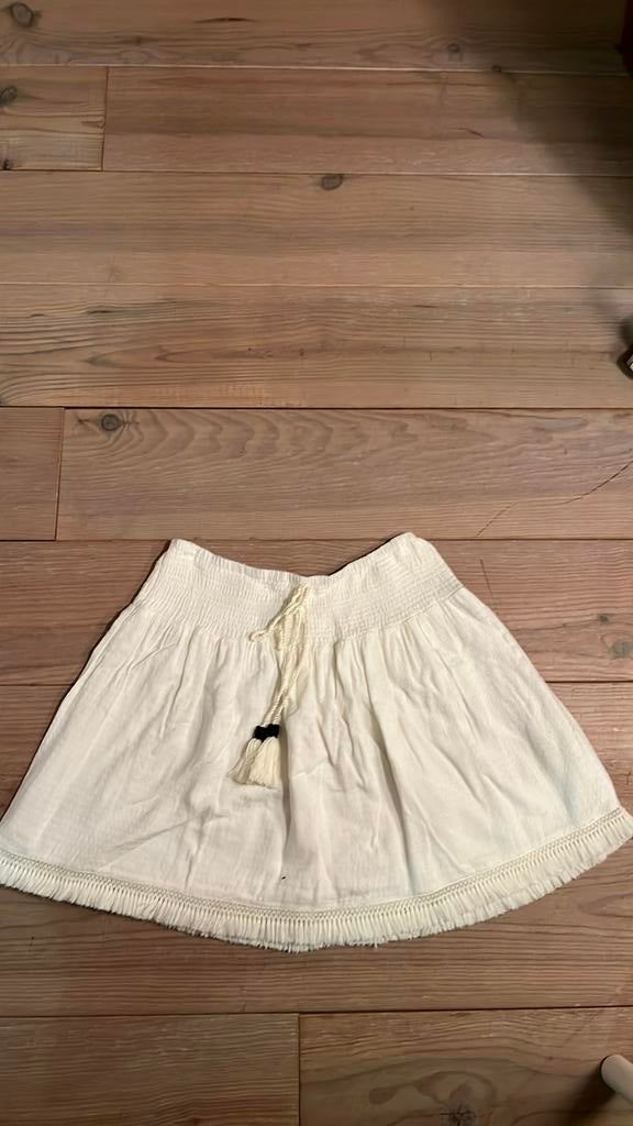 Wit zomerrokje te koop, Ophalen, Zo goed als nieuw, Maat 36 (S), Wit