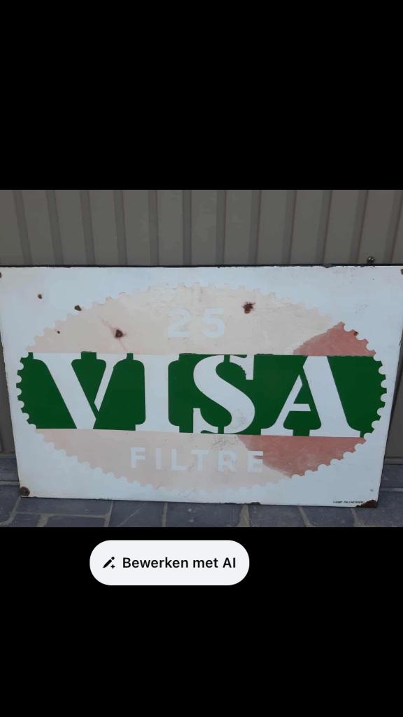 Emaille plaat, Enlèvement