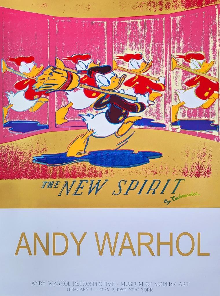 Andy Warhol - Donald Duck, Ophalen of Verzenden