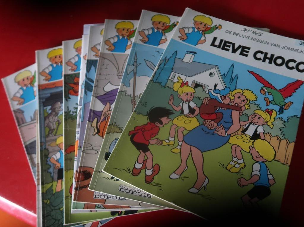 strip jommeke 4-6-17-24-27-28-29-33-34-43-45-..ook 1ste druk, Enlèvement ou Envoi, Comme neuf