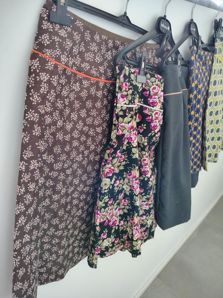 zelf gemaakte retro rokjes, Ophalen of Verzenden, Gedragen, Maat 38/40 (M)