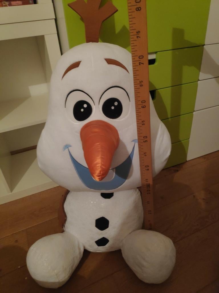 Reine des neiges OLAF peluche géante, Comme neuf
