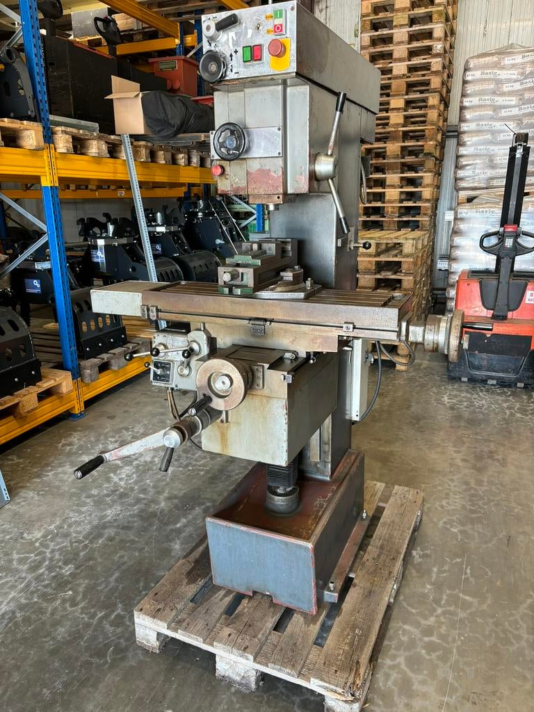 Nette matheys boor freesmachine kolomboor freesbank voeding, Ophalen, Gebruikt, Elektrisch, Overige soorten