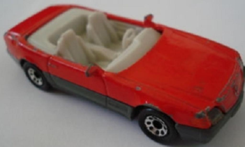 Mercedes-Benz 500 SL Matchbox 1990 1/59 1:59, Envoi, Utilisé, Voiture, Matchbox