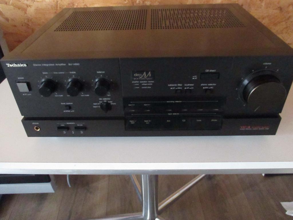 Technics versterker SU-V650, Audio, Tv en Foto, Versterkers en Ontvangers, Ophalen, Gebruikt