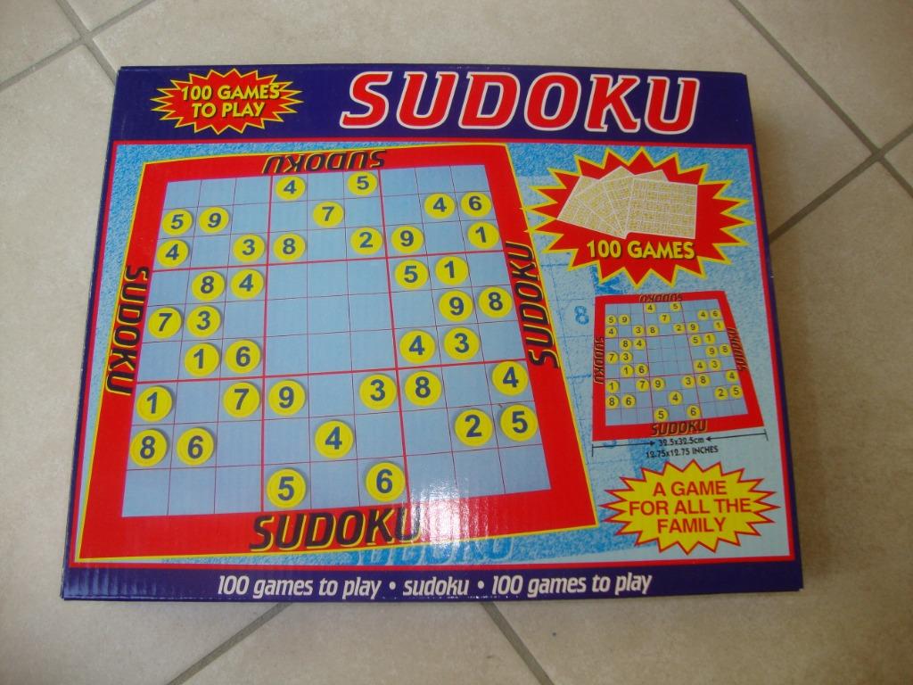 Sudoku-blaadjes, Ophalen, Zo goed als nieuw, Overige typen