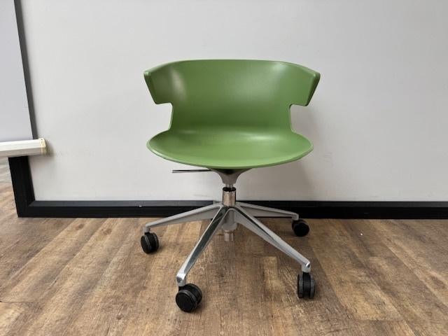 Offisit Cove groene bureaustoel designed by Dorigo, Ophalen of Verzenden