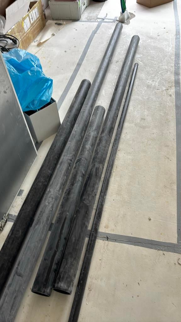 Tuyaux de drainage en PE (polyéthylène), Bricolage & Construction, Enlèvement, Neuf, Évacuation