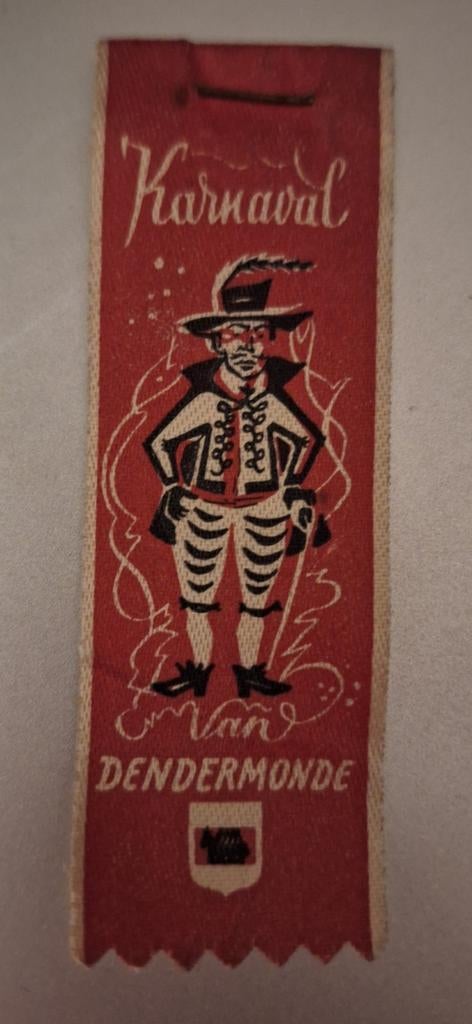 Nominette lintje Karnaval Dendermonde, Ophalen of Verzenden, Zo goed als nieuw