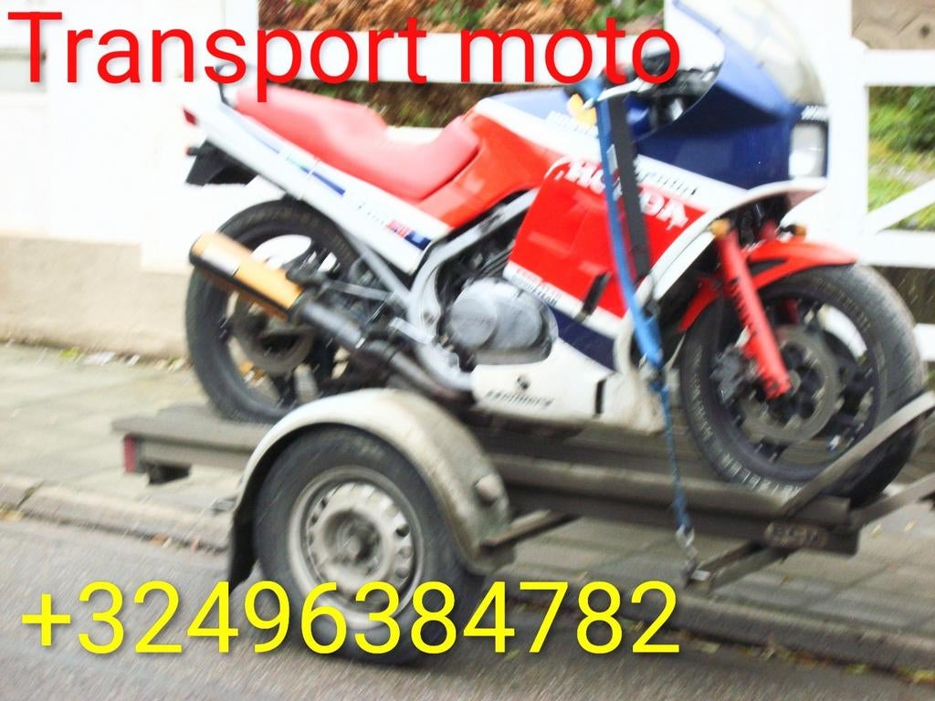 Transport motos tout modèles., Enlèvement