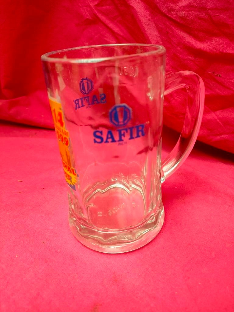 Tasse à boisson Safir., Collections, Marques de bière, Enlèvement ou Envoi, Comme neuf
