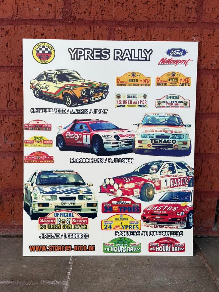 Ford Wins 24 UREN VAN IEPER, Ophalen of Verzenden, Zo goed als nieuw